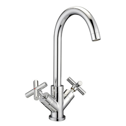 Belfry Kitchen Zweigriff-Küchenarmatur Apollo mit Belüfter | Wayfair.de